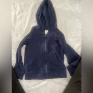 Navy zip up 5T